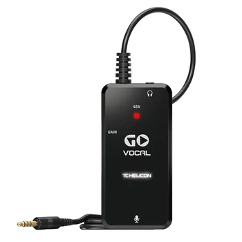 TC-Helicon GO GUITAR GO VOCAL Audio Эффектор звуковой карты для гитары и концертов