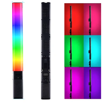 Tolifo ST20RGB Ручной полноцветный Портативный RGB светодиодный светильник для студийной видеосъемки Tiktok для прямой трансляции на YouTube
