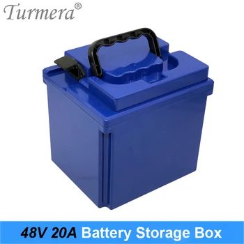 Turmera 48V 20Ah, коробка для хранения аккумуляторов для электровелосипедов, пустая, с ручной сборкой, 112 штук 18650 литий-ионных аккумуляторов для использования 13S8P