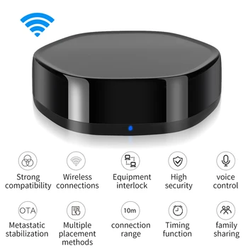 Tuya Zigbee Bluetooth-совместимый Многорежимный Шлюз Wifi IR Беспроводной Пульт Дистанционного Управления Умный Дом с Alexa Google Home