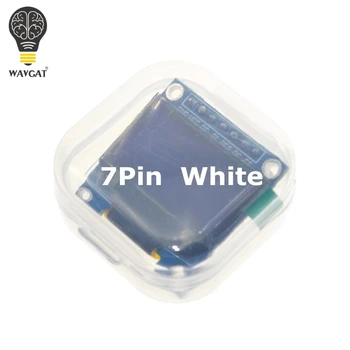 WAVGAT 0,96 Дюймовый SPI OLED Дисплейный Модуль Белого цвета 128X64 OLED 7Pin Драйвер Чипа SSD1306 для arduino