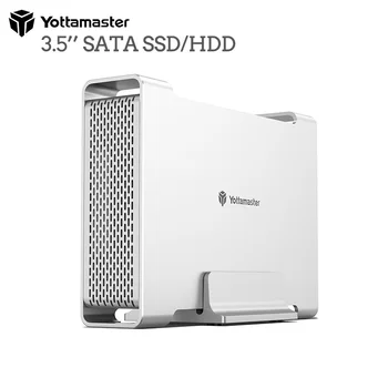 Yottamaster DR1U3-35 Корпус жесткого диска/SSD SATA3.0 16 ТБ Макс С поддержкой UASP Жесткий диск 3,5 ' Внешний 6 Гбит /с Макс Корпус жесткого диска SATA HDD