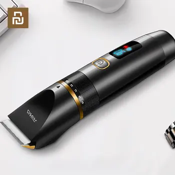 Youpin RIWA Литиевая батарея Профессиональная Машинка для стрижки волос с керамическими лезвиями из титанового сплава Бритва для волос Водонепроницаемый Триммер для волос USB