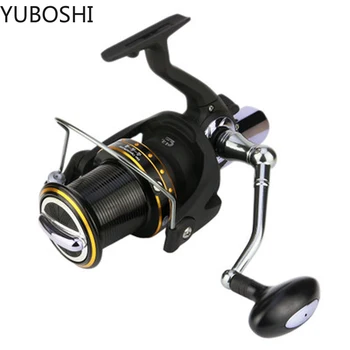 YUBOSHI 6000-11000 Series Спиннинговые рыболовные катушки с сильным сопротивлением 13 + 1BB Подходят для морской/пресноводной рыбалки