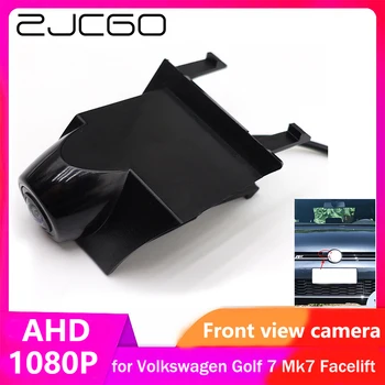 ZJCGO AHD CVBS 1080P 170 ° Парковочная Камера с ЛОГОТИПОМ Автомобиля и Видом Спереди для Volkswagen VW Golf 7 Mk7 Facelift 2018 2019 2020 2021