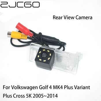 ZJCGO CCD Вид Сзади Автомобиля Обратный Резервный Парковочный Водонепроницаемый Фотоаппарат Для Volkswagen Golf 4 MK4 Plus Variant Plus Cross 5K 2005 ~ 2014