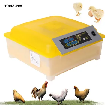 Автоматический Инкубатор для яиц 48 Цифровой Прозрачный Контроль Температуры Переворачивания Яиц, Инкубационная Машина для фермы, Инкубатор для Выведения куриных яиц, Брудер Для Дома