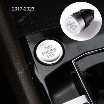 Автомобильный бесключевой кнопочный выключатель зажигания двигателя с ОДНИМ НАЖАТИЕМ Кнопки Start Stop Для Фольксваген Тигуан L 17-23