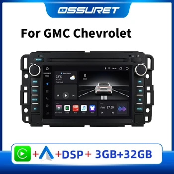 Автомобильный радиоприемник Android стерео для Chevrolet Silverado GMC Sierra Impala Traverse Avalanche Express Yukon Acadia Savana GPS Мультимедиа