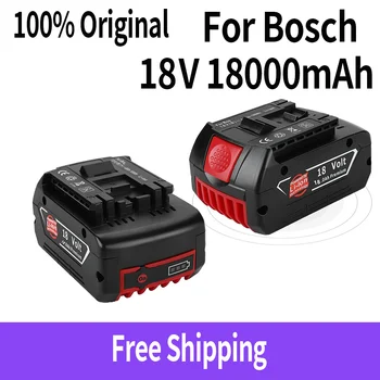 Аккумулятор для инструмента 18 В Емкостью 18000 мАч Подходит для замены Bosch BAT609, BAT618, BAT614 и других электроинструментов Bosch