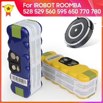 Аккумулятор для подметальной машины iRobot для пылесоса iRobot Roomba 500 528 600 700 770 800 785 530 560 650 Сменный аккумулятор для пылесоса серии iRobot Roomba
