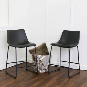 Барный стул River Street Designs, черный, Комплект из 2
