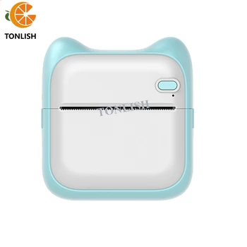 Беспроводной термопринтер TONLISH A31 с Bluetooth, портативный мини-принтер для печати этикеток и фотографий