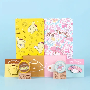 Блокнот серии Sanrio Kawaii Girl Heart, Студенческий блокнот, Креативный подарок для студентов, Милый Мультяшный Набор для планирования недели в высоком дизайне