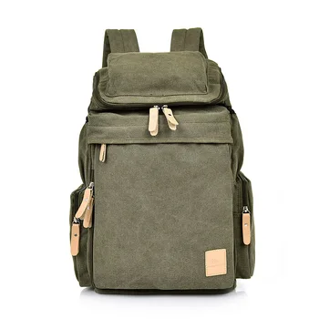 Большой вместительный мужской винтажный дорожный рюкзак для ноутбука, холщовый рюкзак для стирки, мужской повседневный рюкзак в стиле ретро, школьные сумки для подростков
