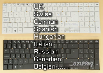 Британская Швейцарская Испано-венгерская клавиатура DE GR Для Packard Bell LK11BZ LK13BZ LS11HR LS11SB LS13HR LS13SB LS44HR LS44SB LV11HC LV44HC