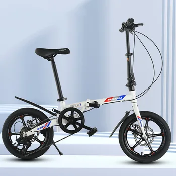Велосипедная рама с дюймовым колесом с регулируемой скоростью вращения, Передняя скорость вращения, Задняя Двойная дисковая тормозная система Для взрослых мужчин, Велосипедная рама Bambino Bicicletta