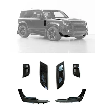 Вентиляционные отверстия переднего капота автомобиля для городского переднего бампера, вентиляционные отверстия на крыло 2020 2021 Land Rover Defender 110/90/130