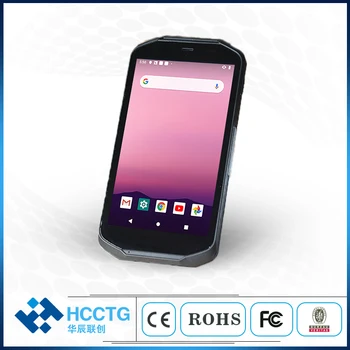 Водонепроницаемый IP65 5-дюймовый курьерский мобильный 4G NFC 1D/ 2D сканер Android 9.0 ручной прочный КПК HQ51