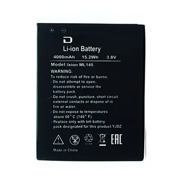 Высококачественная Сменная Литий-ионная Батарея 4000 мАч Ixion ML145 для DEXP Ixion ML145 Snatch SE для Highscreen Zera S Power Batteries