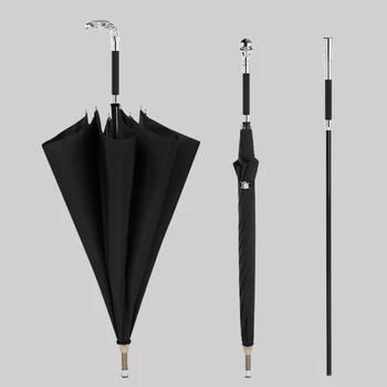 Высококачественный мужской зонт, Ветрозащитный, прочный, устойчивый, винтажный Внешний усиленный пляжный зонт Guarda Sol De Praia