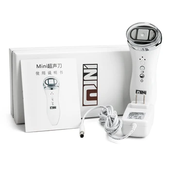 Высокочастотный Мини-HiFu Ультразвуковой биполярный Радиочастотный Лифтинг, Массажер для ухода за кожей лица, Мини-Hifu, устройство для подтяжки морщин