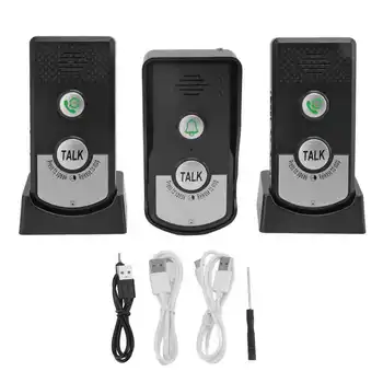 Голосовой Домофон Дверной Звонок Мобильный Звонок Дверной Звонок Интеллектуальный чип USB Зарядка для дома
