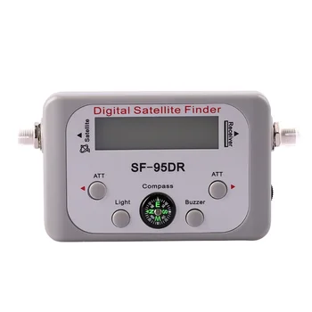 Горячая 1 шт. Цифровой Дисплей Спутниковый Искатель SF-95DR Измеритель Телевизионного сигнала SF95DR Спутниковый Искатель Новый
