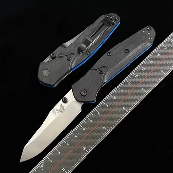 Двухцветная ручка G10, складной нож BENCHMADE 945, уличные Тактические Походные Спасательные карманные Ножи EDC, инструмент