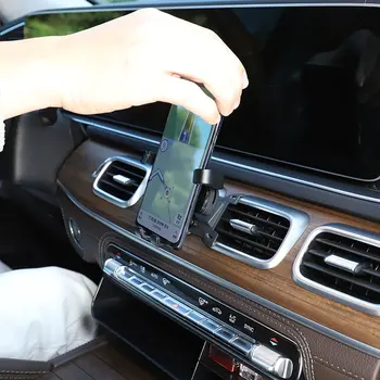 Для Mercedes GLE GLS W166 W167 v167 X166 X167 2015-22 автомобильный держатель телефона Беспроводная зарядка GPS Навигационный кронштейн Автомобильные Аксессуары