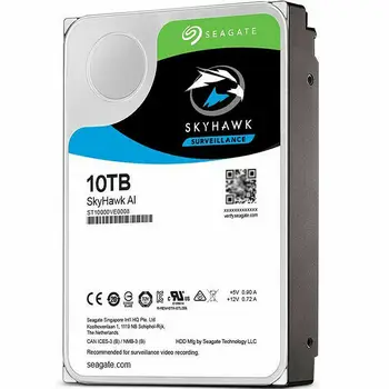 Для Seagate SkyHawk AI 10 ТБ HDD Жесткий диск 7200 Об/мин 256 МБ Кэш-памяти SATA ST10000VE0008