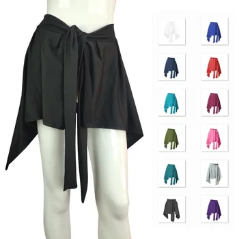 Женская юбка, 1 шт., анти-смущающая танцевальная одежда, Женская балетная юбка для танцев, анти-легкий ремешок для юбки