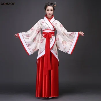 Женское традиционное платье Ханфу, китайский Ханбок, представление династии Тан, Косплей-костюм, одежда Vestidos Chinos 중국한복 Dress Up