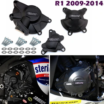 Защитный чехол для крышки двигателя мотоцикла для case GB Racing YAMAHA R1 2009 2010 2011 2012 2013 2014
