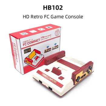Игровые приставки Retro FC H101 Проводной и беспроводной версии 188 игр, встроенные В Красно-белые игровые автоматы, Совместимый С HDMI AV-выход