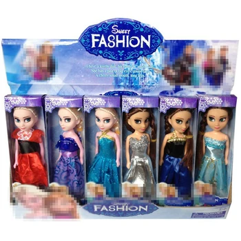 Игрушки Disney, 1 шт., Случайная кукла Принцессы 16 см, кукла Снежной Королевы Эльзы, принцесса Анна, Кукла Эльзы, Сказочные игрушки, Подарки на День рождения Для девочек