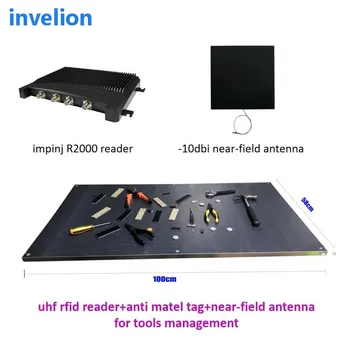 инструменты rfid, панель инвентаря для отслеживания, настольная антенна rfid, круглая-10dBi 50 см, плоская, ультратонкая, простая в установке
