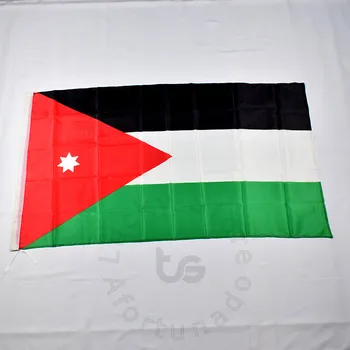 Иорданский флаг 90*150 см, подвесной национальный флаг для встречи, парада, вечеринки.Подвешивание, украшение