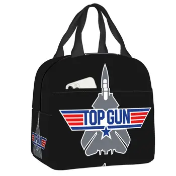 Истребители Top Gun Многоразовый ланч-бокс для женщин Maverick Tom Cruise Film Thermal Cooler, сумка для ланча с изоляцией для еды, Офисная работа