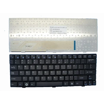 Клавиатура для нетбука ACK-9401 K6C08H911051 V0223GBBS1 США Новая Черная