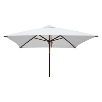 Классический деревянный зонт для патио площадью 6,5 дюймов, натуральный