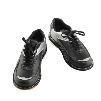 Кожаная обувь для боулинга Для мужчин, Профессиональная Спортивная обувь для Фитнеса, Принадлежности для боулинга, Нескользящая обувь для тренировок, Кроссовки 38-47