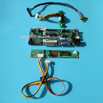 комплект для LP171WE2-TLA4 1680 × 1050 DVI VGA M.NT68676 Плата контроллера 30pin LVDS 17,1 