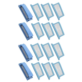 Комплекты фильтров для респираторов Dreamstation включают в себя 4 многоразовых фильтра и 12 одноразовых фильтров сверхтонкой очистки