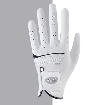 Корейские перчатки для гольфа, Мужские Спортивные перчатки для гольфа из Микрофибры для левой Руки, Дышащие и износостойкие, Внешняя торговля #134812