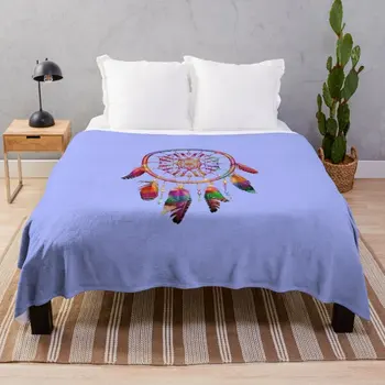 Красочное богемное флисовое одеяло Dreamcatcher, легкое всесезонное теплое одеяло королевского размера, легкое супер мягкое
