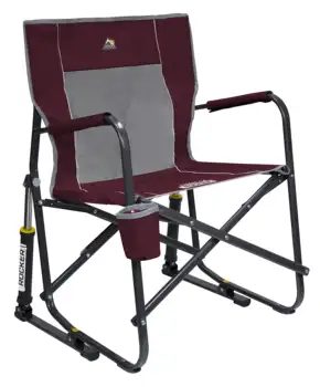 Кресло-качалка для фристайла, бордового цвета, кресло для взрослых