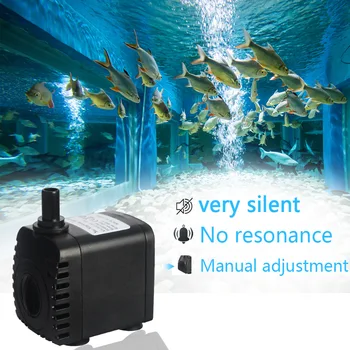 Ландшафтный аквариумный водяной насос 110 В/220 В высокого давления SM-038 Бесшумный циркуляционный погружной насос Фильтр микронасос wave maker