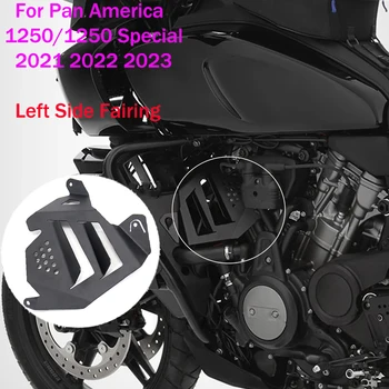 Левый Боковой Обтекатель Для Pan America 1250 Special 2021 PanAmerica RA1250S Защита Радиатора Мотоцикла Защита Двигателя Заполняющая Панель