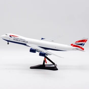 Литье под давлением в масштабе 1:200 British Airways B747-8F из сплава G-GSSF, коллекция моделей самолетов, Сувенирные украшения для дисплея